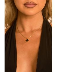 Rebellious Fashion - Clover Charm Necklace - Lyst