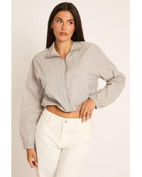 Rebellious Fashion - Funnel Neck Windbreaker Jacket - Lyst