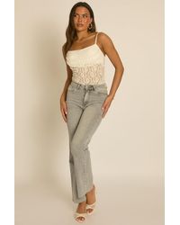 Rebellious Fashion - Stretch Hotfix Pocket Detail Jeans - Lyst
