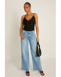 Rebellious Fashion - Mid Wide Leg Jeans - Lyst