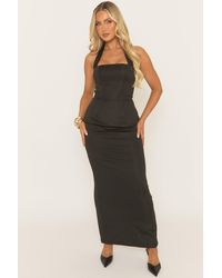 Rebellious Fashion - Tailored Halter Top And Maxi Skirt Co-Ord Set - Lyst