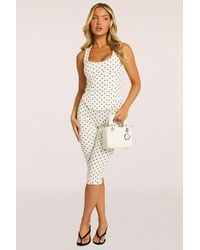Rebellious Fashion - Corset Top And Capri Pant Co-Ord Set - Lyst