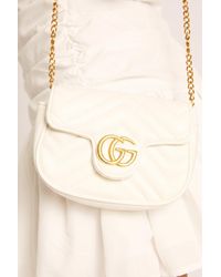 Rebellious Fashion - Logo Detail Faux Leather Quilted Mini Shoulder Bag - Lyst
