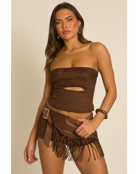Rebellious Fashion - Suede Tassel Belt - Lyst
