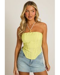 Rebellious Fashion - Bandeau Corset Top - Lyst
