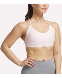 Reebok - Lux Strappy Sports Bra - Lyst