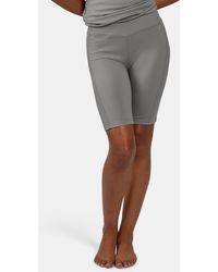 Reebok - Lux Peached Biker Shorts - Lyst