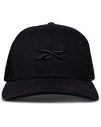 Reebok - Embroidered Vector Trucker Cap - Lyst