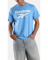 Reebok - Big Logo Crew Neck T-Shirt - Lyst
