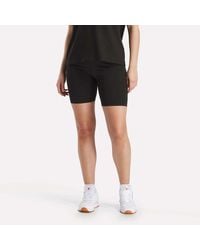 Reebok - Small Logo Cycle Shorts - Lyst