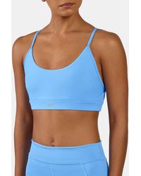 Reebok - Lux Strappy Sports Bra - Lyst