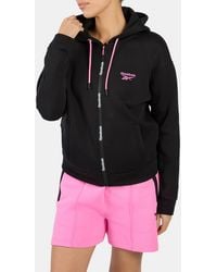 Reebok - Dreamblend Spacer Full Zip Hoodie - Lyst