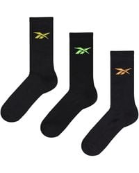 Reebok - Sports Essentials Crew Socks (3 Pack) - Lyst