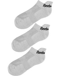Reebok - Sports Essentials Low Socks (3 Pack) - Lyst