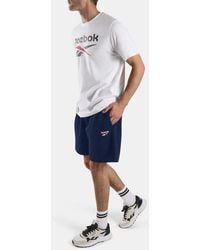 Reebok - Id Small Logo Shorts - Lyst