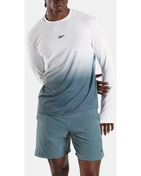 Reebok - Athlete Speed Ombre Long Sleeve T-Shirt - Lyst