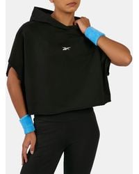 Reebok - Lux Graphic Sleeveless Hoodie - Lyst
