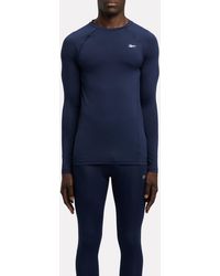 Reebok - Id Train Long Sleeve Muscle T-Shirt - Lyst