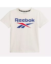 Reebok - Id Big Logo Tee - Little Kids - Lyst