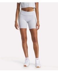 Reebok - Small Logo Cycle Shorts - Lyst