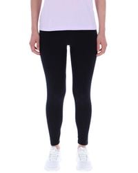 Reebok - Id Small Logo Cotton Leggings - Lyst