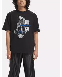 Reebok - Basketball Shaq Graphic T-shirt - Lyst