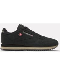 Reebok - Classic Leather Ripple Trainers - Lyst
