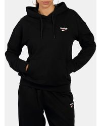Reebok - Sudadera Con Capucha Para Mujer Id Small Logo French Terry, Tamaño - Lyst
