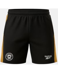 Reebok - Mk Dons Travel Shorts - Lyst