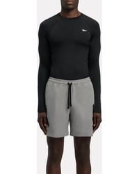 Reebok - Id Train Long Sleeve Muscle T-Shirt - Lyst