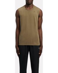 Reebok - Id Train Easy Fit Sleeveless T-Shirt - Lyst