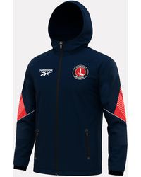 Reebok - Charlton Athletic Rain Jacket - Lyst