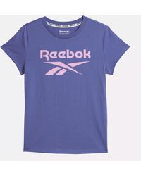 Reebok - Id Big Logo Tee - Big Kids - Lyst