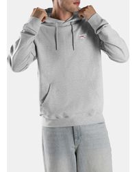 Reebok - Id Small Logo French Terry Hoodie - Lyst