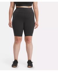 Reebok - Lux High-rise Bike Shorts (plus Size) - Lyst