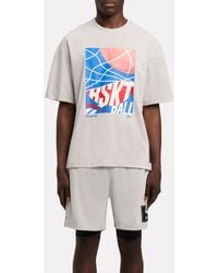 Reebok - Id Basketball Graphic T-Shirt - Lyst