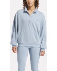 Reebok - X Set Classic Lightweight Quarter-zip Sweatshirt - Lyst
