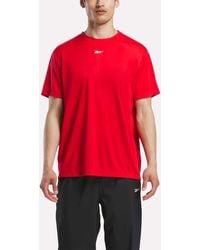 Reebok - Short Sleeve Tech Training T-Shirt - Lyst