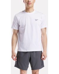Reebok - Id Small Logo T-Shirt - Lyst