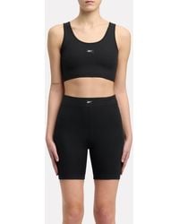 Reebok - Id Train Rib Bralette - Lyst