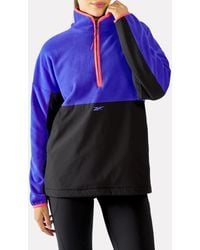 Reebok - Rbk Lab Thermal Quarter Zip Top - Lyst
