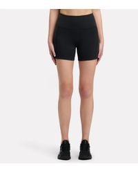 Reebok - Lux High-Rise Mini Biker Short - Lyst