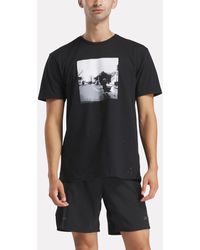 Reebok - Push Tee - Lyst