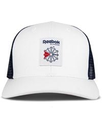 Reebok - Woven Patch Vector Trucker Cap - Lyst