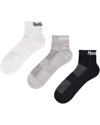 Reebok - 3-Pack Sports Essentials Ankle Socksunisex, Afmeting - Lyst