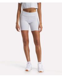 Reebok - Small Logo Cycle Shorts - Lyst