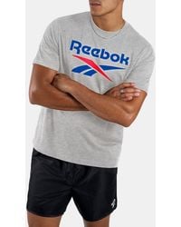Reebok - Id 2-Color Logo T-Shirt - Lyst
