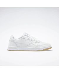 Reebok - Court Advance Trainers, Cloudwhite/Coldgrey/Rubbergum - Lyst