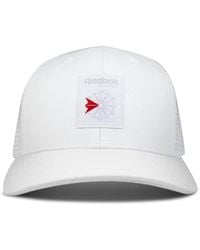 Reebok - Woven Patch Vector Trucker Cap - Lyst
