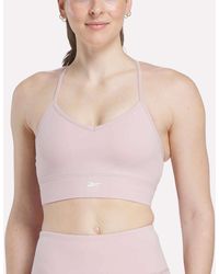 Reebok - Strappy Sports Bra - Lyst